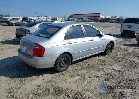 2006 Kia Spectra Ex/Lx/Sx z USA, uszkodzony, nr VIN KNAFE121365239865